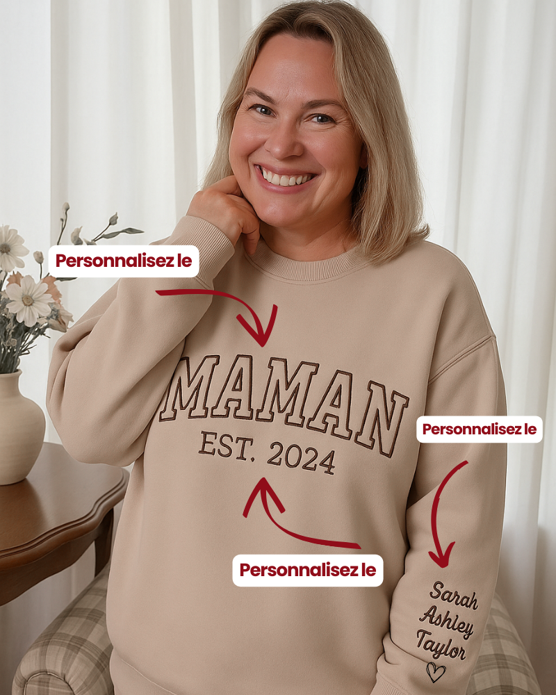 Personalized Mother's Day Sweater